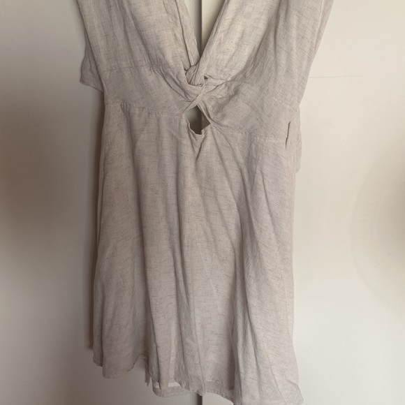 ROWIE mini linen dress - Picture 3 of 6